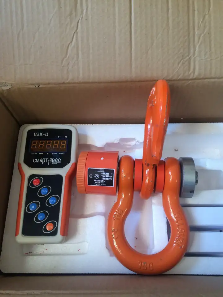 Продам весы электронные подвесные на 3тн с пультом, фотография 1