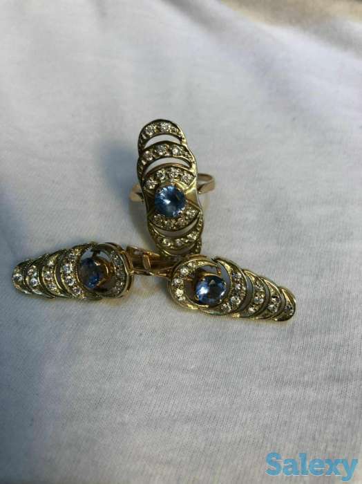 Золотое украшения.(комплект), фотография 3