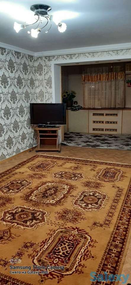 Продаю свою 4 комнатную квартиру с ремонтом,мебелью.Рисовый, фотография 1