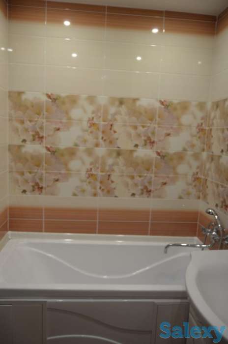 укладка кафельной плитки, фотография 1