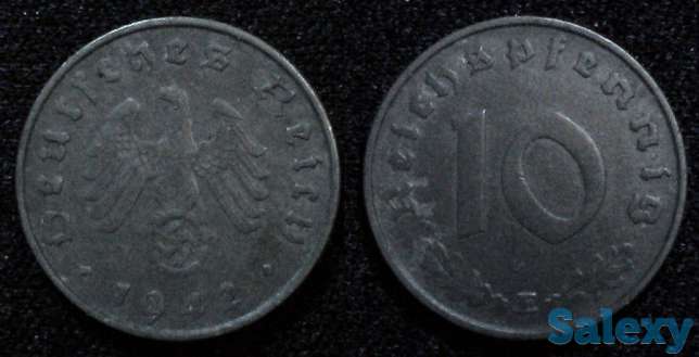 10 Reichspfennig 1942 года ( Е ), фотография 1