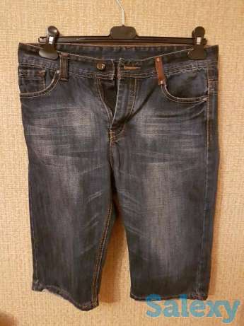Джинсовые шорты для мальчика, б/у, фотография 1