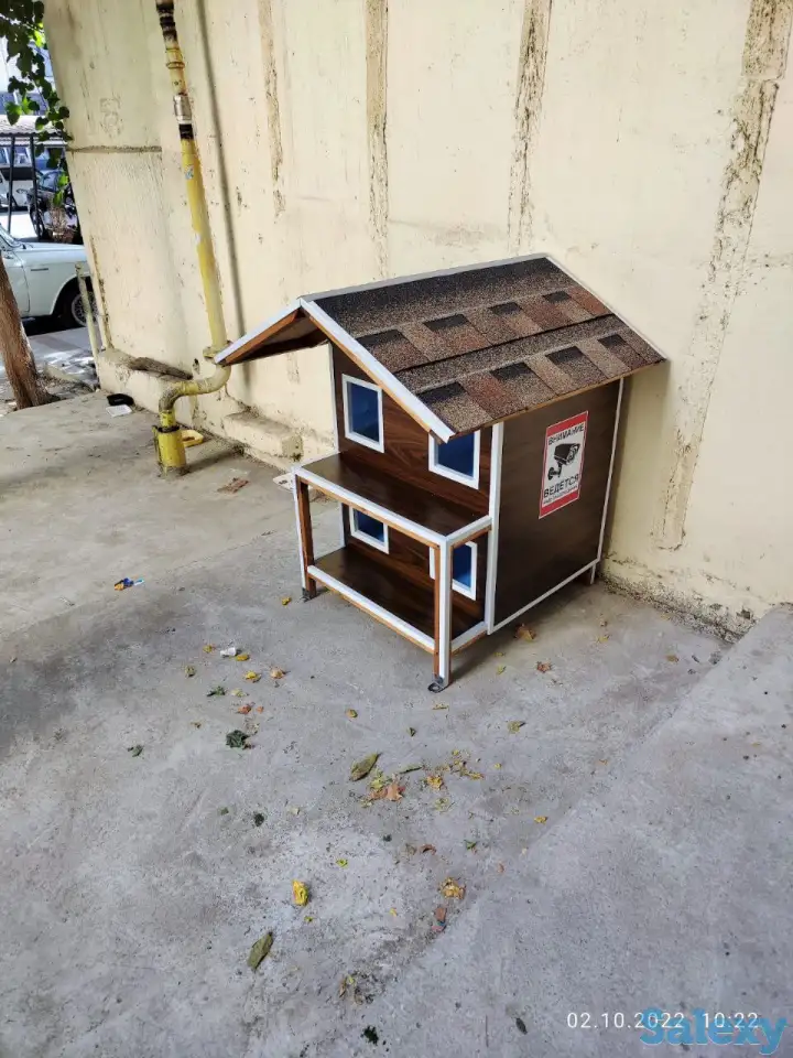 Здравствуйте  хочу  предложить вам домики для кошек. Изготовление и доставка  домиков для кошек любых размеров и форм. У, фотография 5