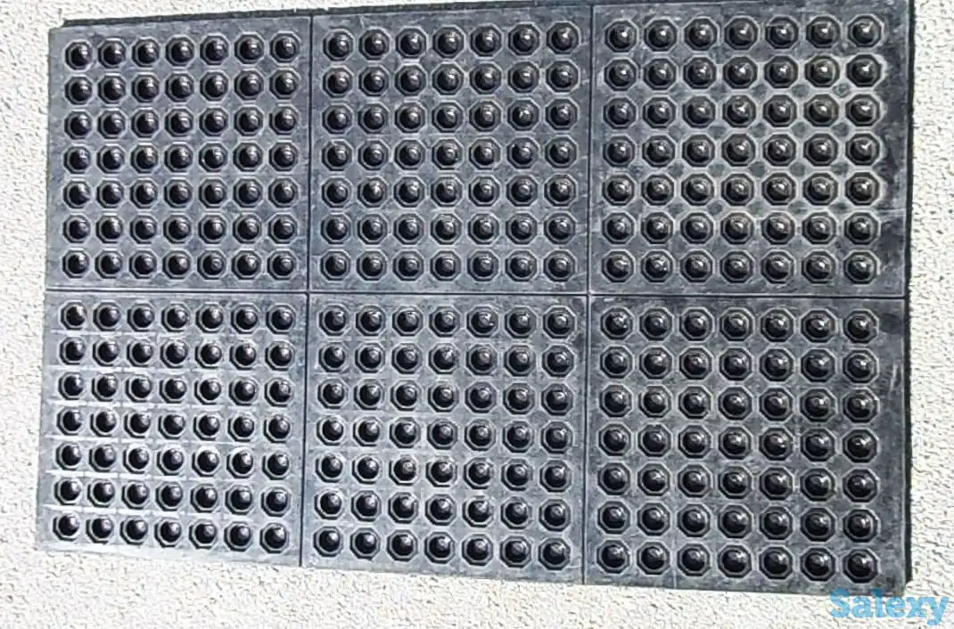 резиновые перфорированные противоскользящие коврики, фотография 5