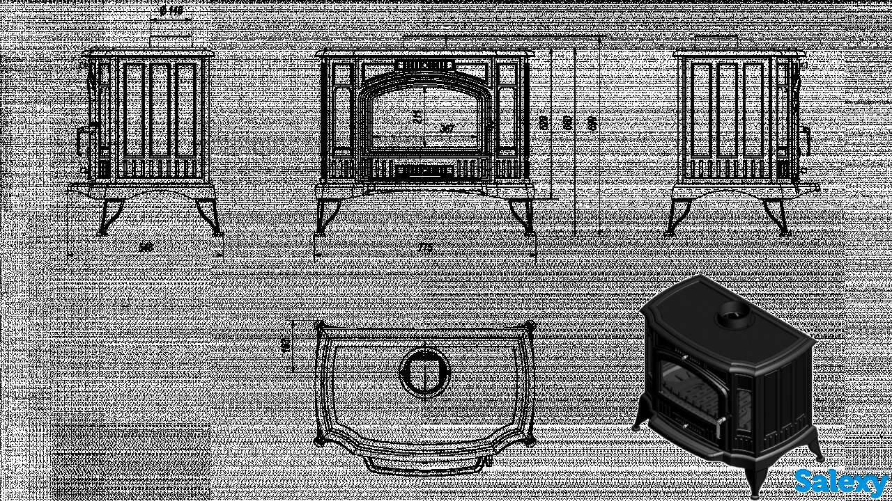 Дровяная печь koza k 9 kratki в Ташкенте, Узбекистане камин, топка, pech, kamin, ideasvet, фотография 7