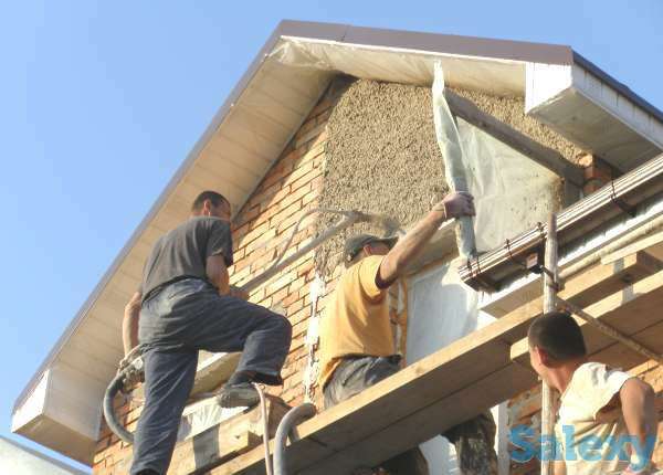 Тепло-звуко изоляционная штукатурка, стяжка, кровля. Вермикулит произв, фотография 1