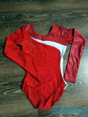 Купальник для спортивной гимнастики б/у. Привозной. На 6-8 лет., фотография 1