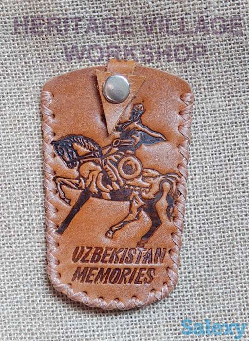 Кожаные футляры для ключей., фотография 2