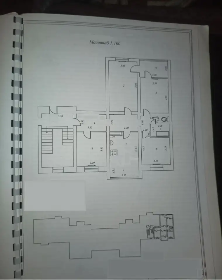 Продаю квартиру 4.5.9 100 кв.м, фотография 1