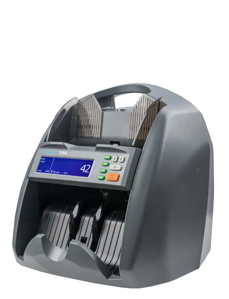 Счетчик банктнот с определением номинала и подлинности банкнот DORS 750, фотография 3