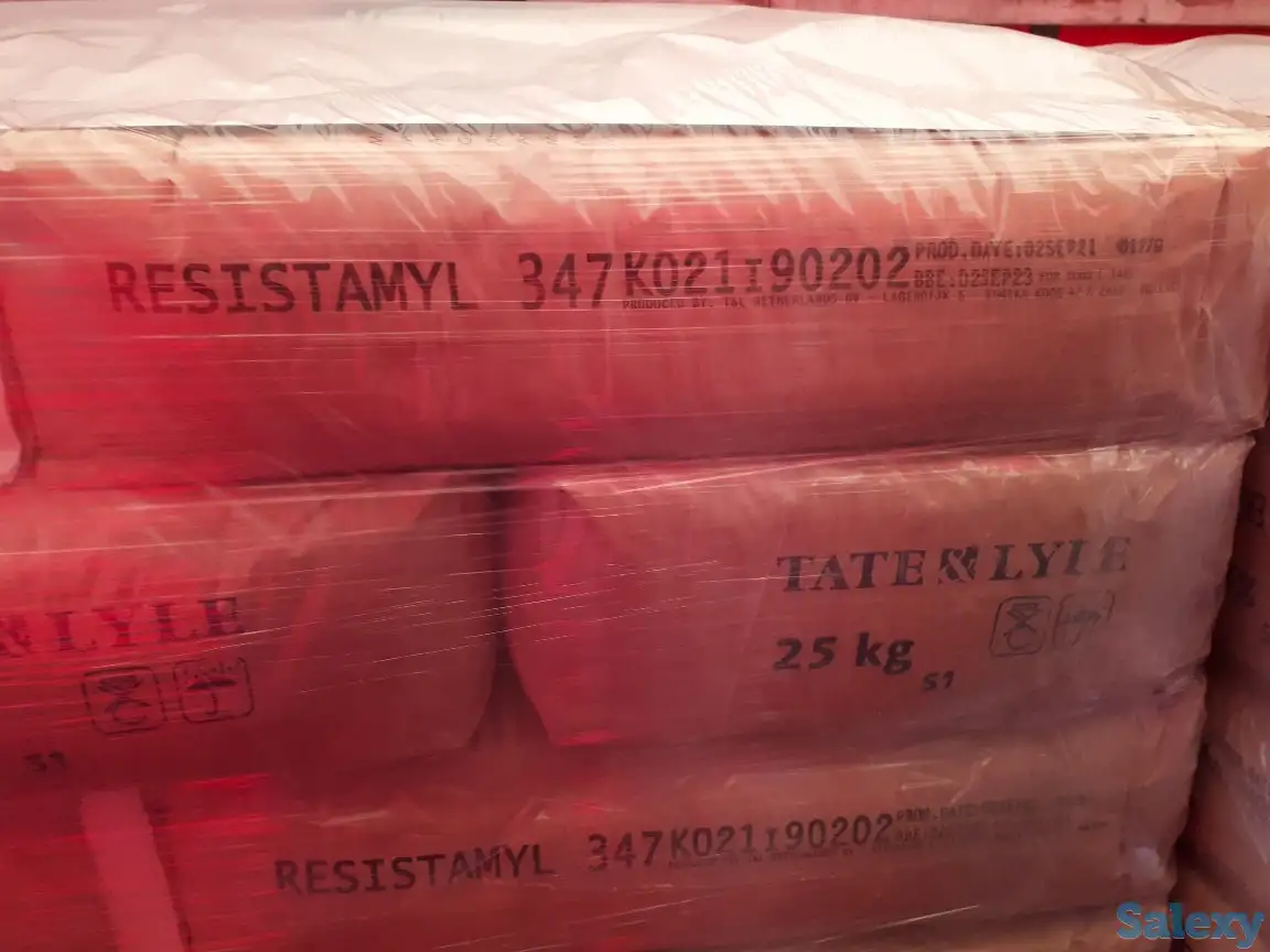 Модифицированный кукурузный крахмал горячего набухания RESISTAMYL 347., фотография 1