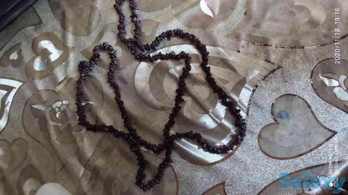 Продам бусы из настоящего граната для себя или в подарок, фотография 3