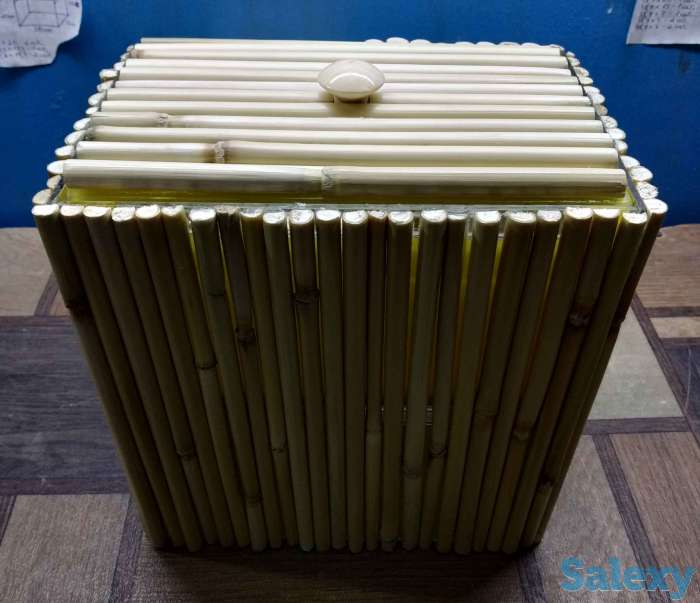 Двухэтажный домик оформленный камышом., фотография 7