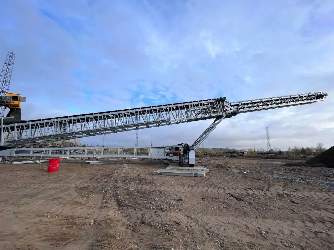 Радиальный конвейер Автоматический Телескопический PTRC2000, 2000 тчас, PolygonMach Турция, фотография 2