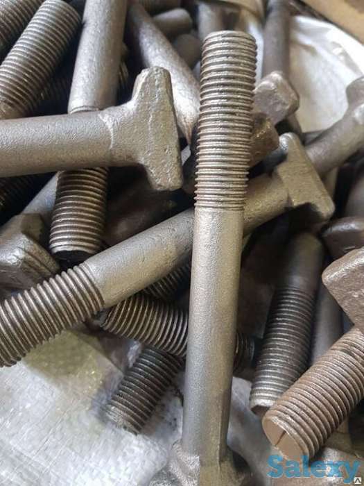 Производим железнодорожные костыли, закладные и клеммные болты, подкладка для железобетонных шпал, подкладка д 50,'65, фотография 1