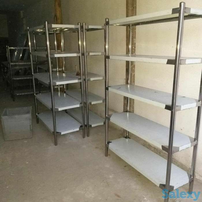 Производим шкафы, столы, стеллажи, и изделия для кухни  из нержавеющей стали, фотография 2