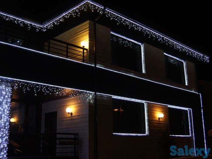 Иллюминация и фасадное освещений сданий., фотография 5