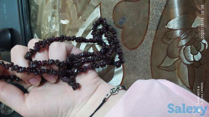 Продам бусы из настоящего граната для себя или в подарок, фотография 2