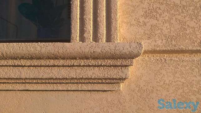 Декоративная штукатурка из жидкого травертина., фотография 1