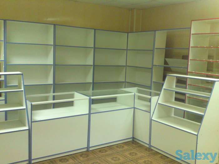 Стеллажи, витрины для магазинов на заказ., фотография 1