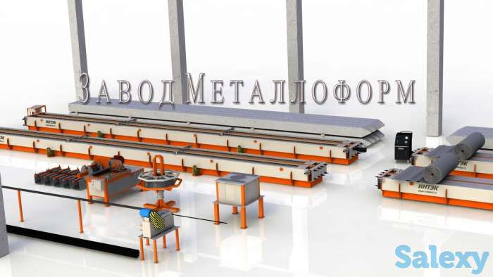 Производственная линия ЖБИ плит ПК, фотография 2