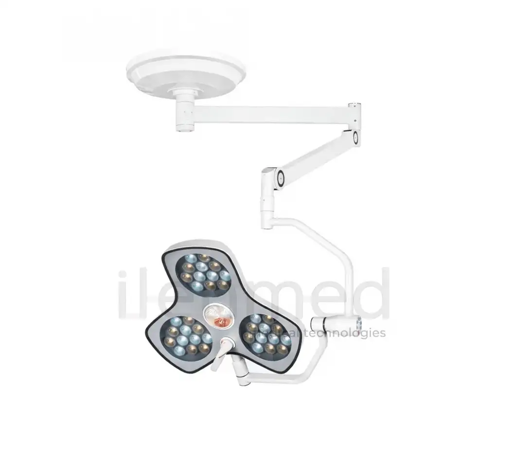 Однокупольная потолочная светодиодная операционная бестеневая LED лампа KL-LED.STZ4, фотография 1