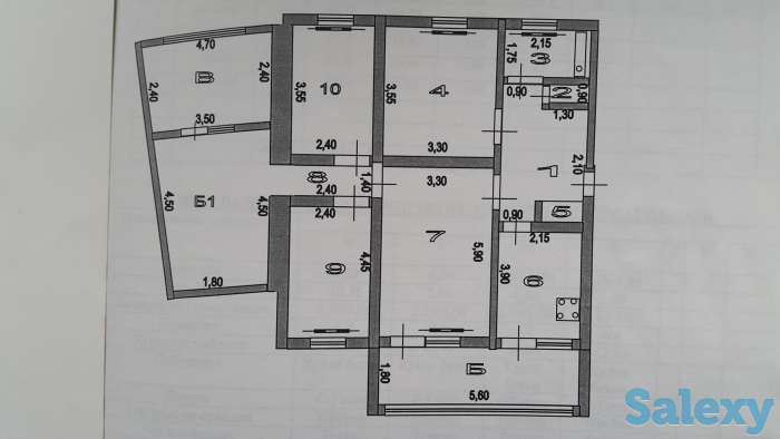 Продаётся квартира кирпич. 4комн. 4эт., фотография 2