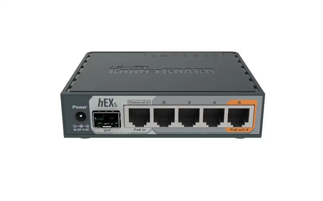 Маршрутизатор MikroTik hEX S RB760iGS, фотография 1