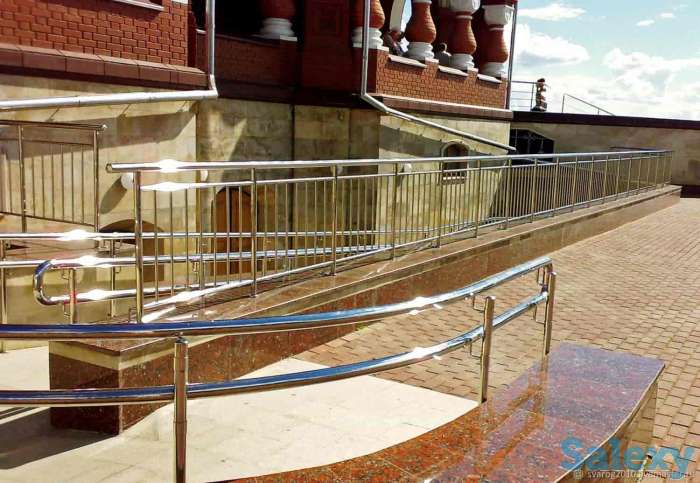 Перила,ограждение для лестниц из нержавеющей стали, фотография 4