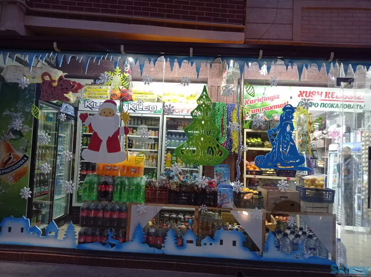 Новогодний декор из пенопласта, фотография 4