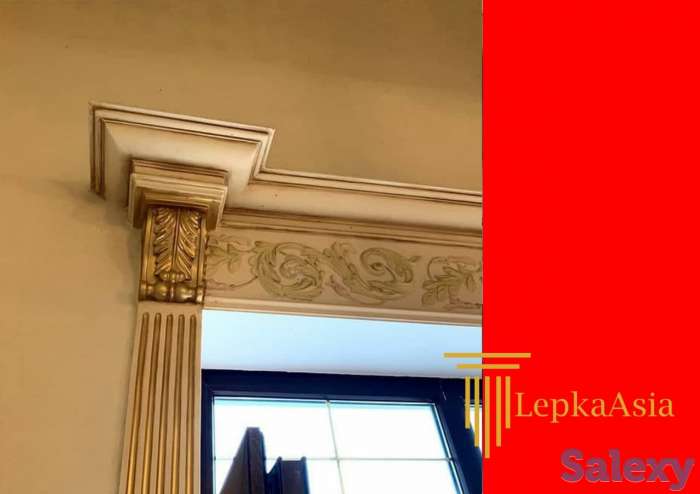 тяга на заказ в ташкенте Лепка лепнина tyaga Tyaga lepka fibrabeton, фотография 1