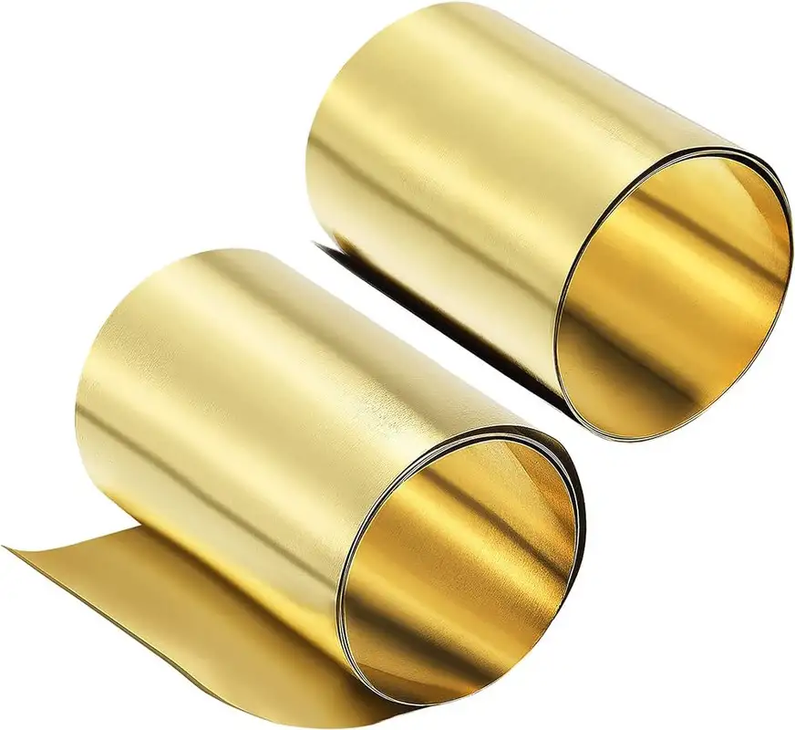 Бронзовая фольга, s 0.1 мм, Марка: БрКМц3-1, фотография 1