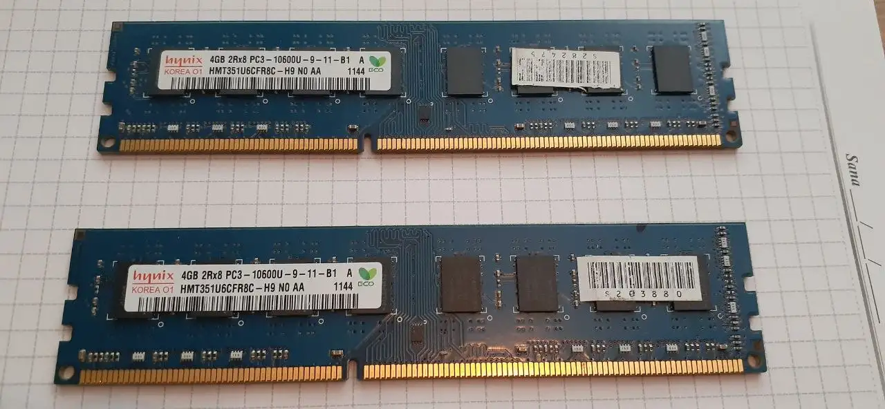 Оперативная память Hynix, комплект 2 шт., фотография 2