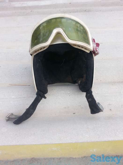 Продам горнолыжный детский шлем Carrera и очки Uvex, фотография 1