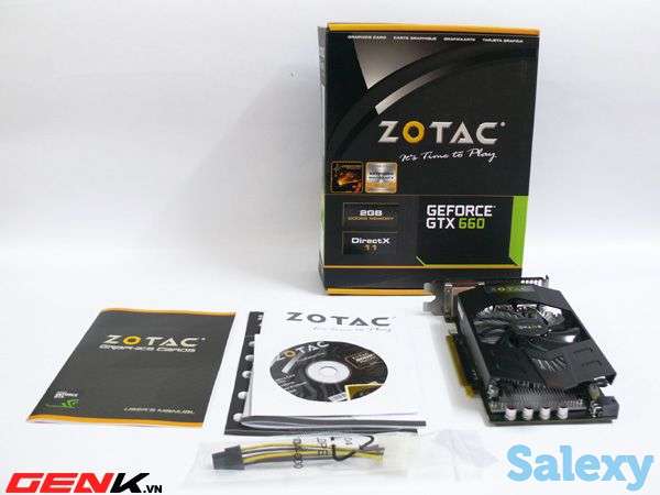 ZOTAC GTX660 GDDR5 2GB/192bit, DirectX-12, (Обмен, продажа), фотография 1