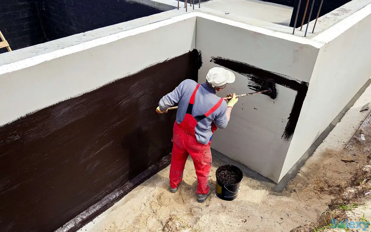 Гидроизоляция. Услуги в Ташкенте по нанесению жидкой гидроизоляции в квартирах, домах и любых помещениях и на любую пове, фотография 3