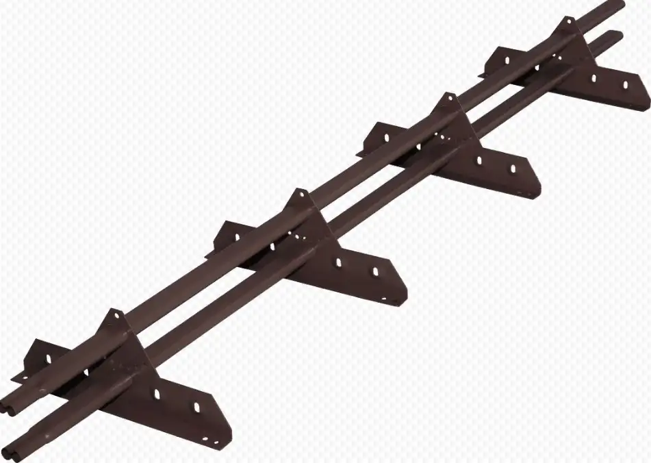 Снегозадержатель L: 1-3 м, Матер.: сталь, Вид: однотрубчатые; уголковые; трубчатые, фотография 1