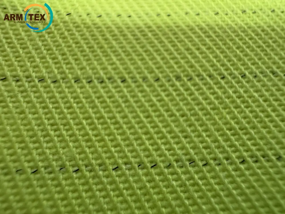 ARMTEX VIS-FR 340 STRONG  Огнестойкая Саржа 22  Сигнальный Жёлтый, фотография 2