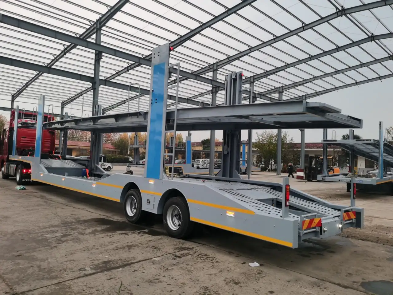 Полуприцеп автовоз CIMC 17м, фотография 2