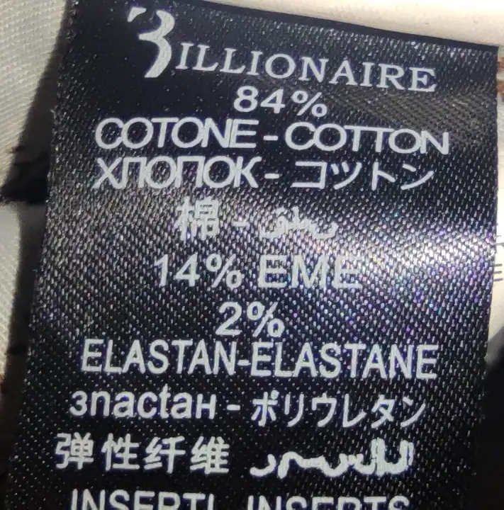 Джинсы Billionaire 36 (52) черные идеальное состояние., фотография 3