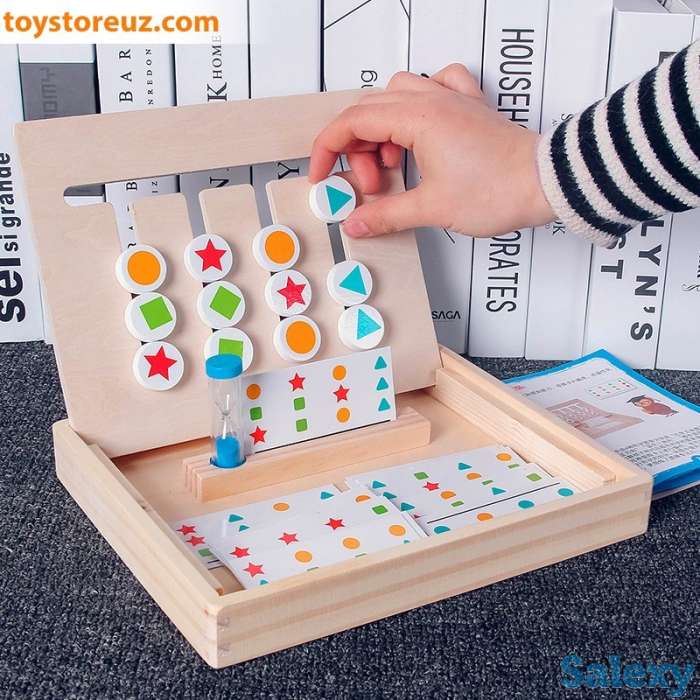 Купить детские 🌈 пирамидки, сортеры и шнуроки от интернет-магазина ToyStoreUZ, фотография 1