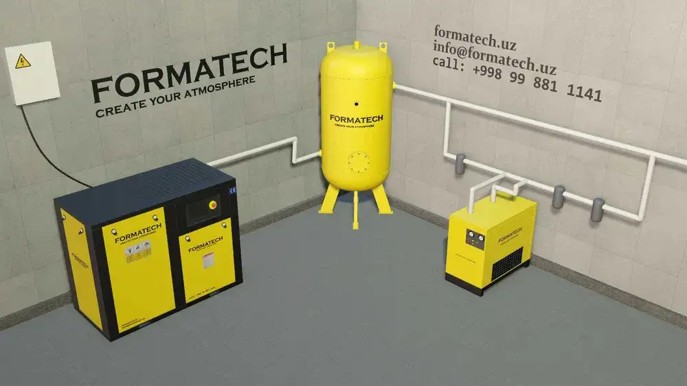 Винтовые Компрессоры FormaTech 45 квт. от официального! (в наличии), фотография 1