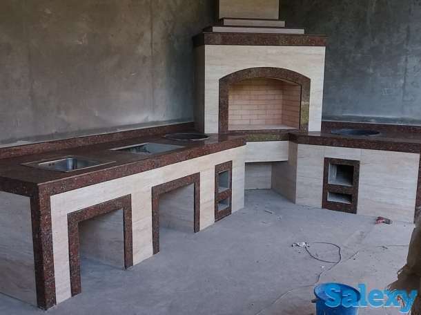 Камины, Летние кухни, Барбекю, Казаны, Сауны,, фотография 2