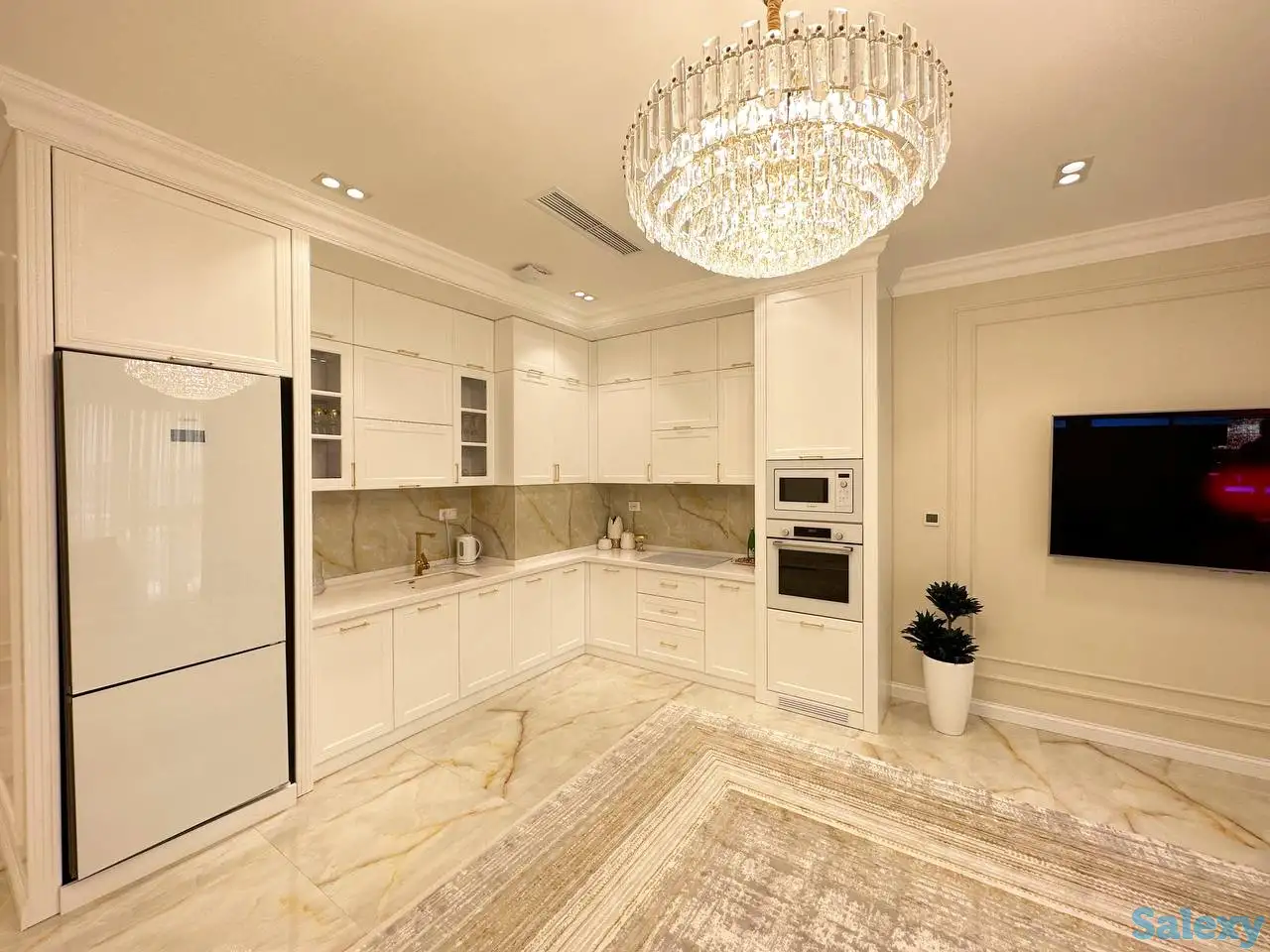 ЖК Мирабад Авеню,2-комнатная,7/12,77 м²,евроремонт,меб/тех, фотография 4