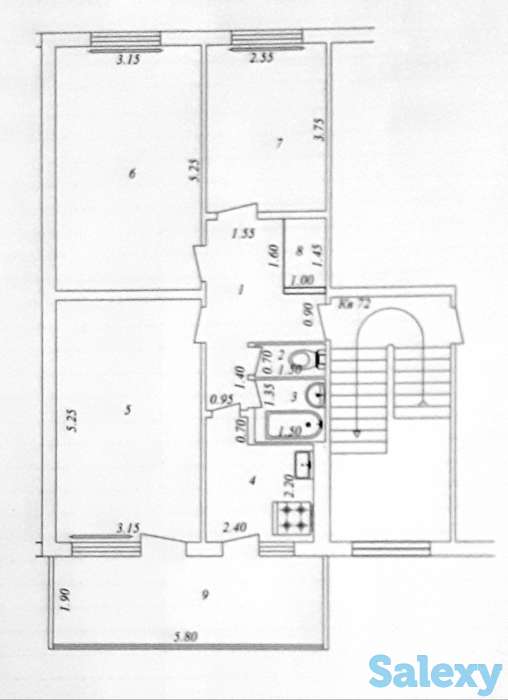 Продаю 3/4/5 квартиру Бешкурган-4, фотография 2