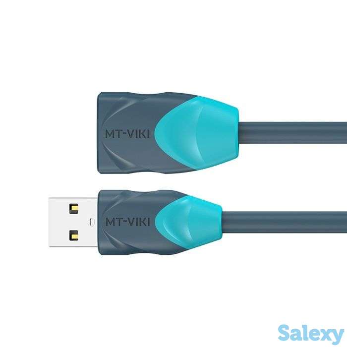 Кабель-удлинитель USB 2.0 папа-мама от фирмы MT-VIKI длина 10 метр, фотография 1