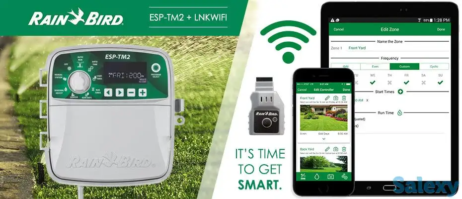 Установка системы авто полива газона, территорий, площадей, полей, теплиц от компании  