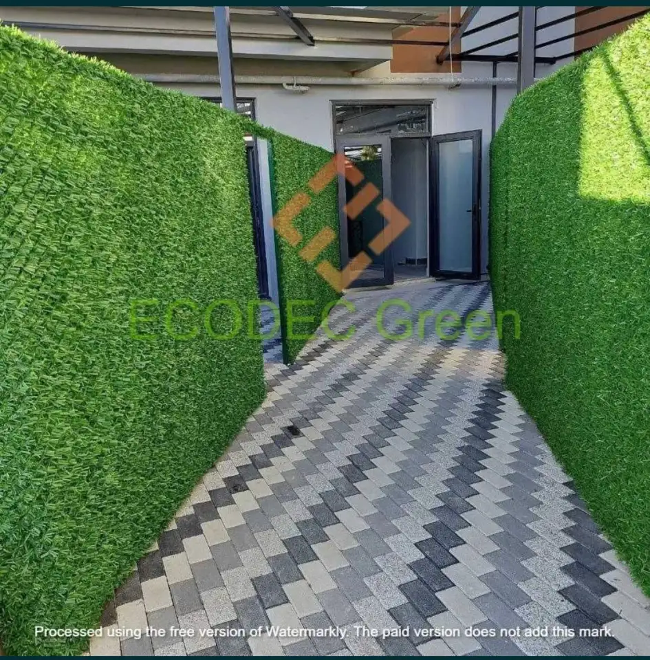 ECODEC GREEN Suniy yashil dekorativ devor Зелёный забор, фотография 5
