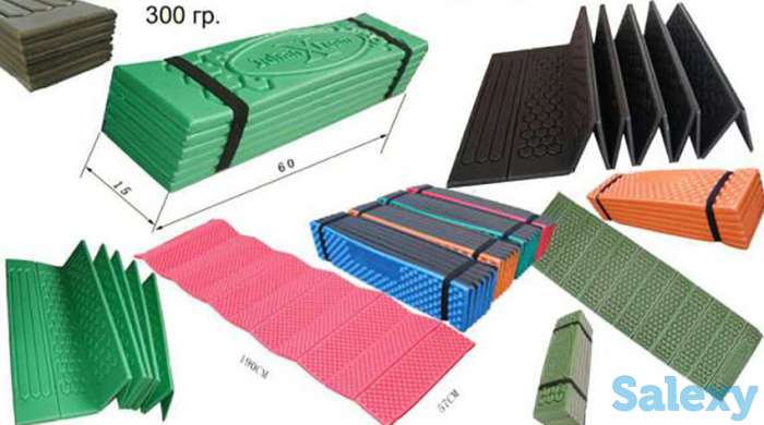 Каремат складной (гармошка). Легкий пенополиуретановый коврик, фотография 1