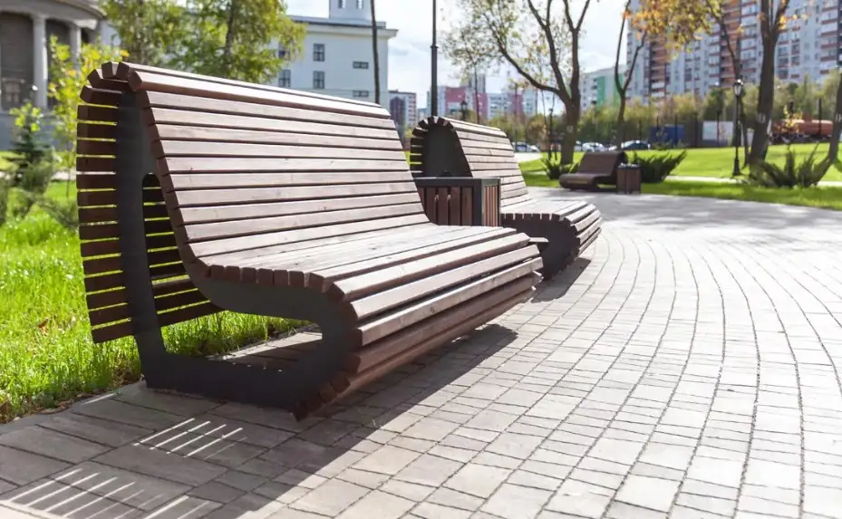 Скамьи, лавочки L: от 500 до 19000 м, h: от 300 до 4500 мм, B: от 250 до 4500 мм, Наим.: лавочка..., фотография 1